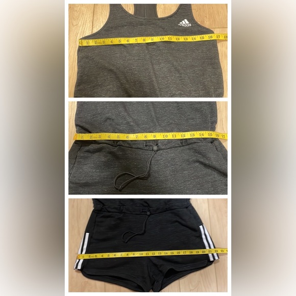 Adidas Sport 2 Street Shortie Romper, sz M - Picture 14 of 15